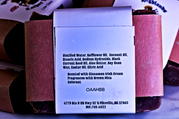 Cinnamon Irish Cream Soap