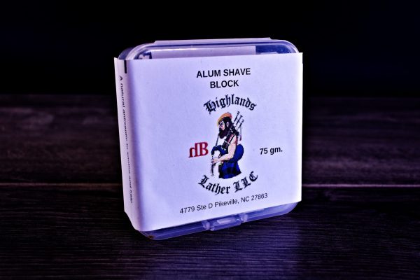 Alum Shave Block