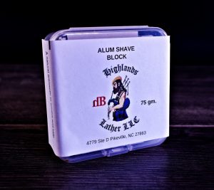 Alum Shave Block