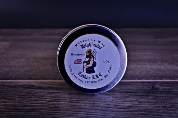 Evergreen Mustache Wax