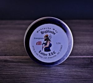 Evergreen Mustache Wax