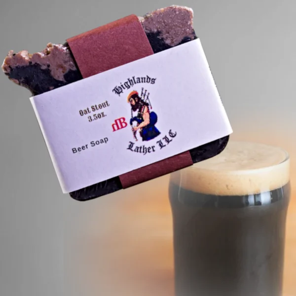 Oat Stout handmade Beer Soap
