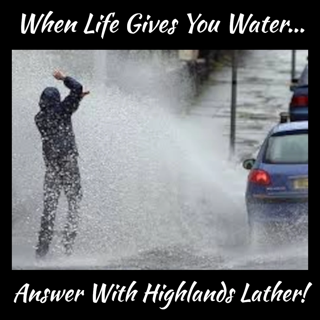 Rainy Day Soap Meme: When Life Gives You Water, Lather Up
